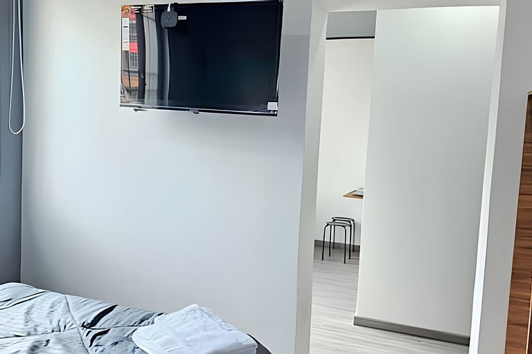 Apartamento privado Hotel Bogotá Smart TV WiFi cocina baño