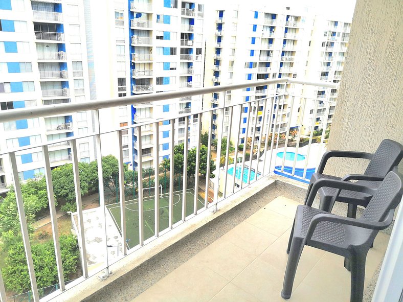 Spectacular Apartment WiFi, AA, Jacuzzi pool